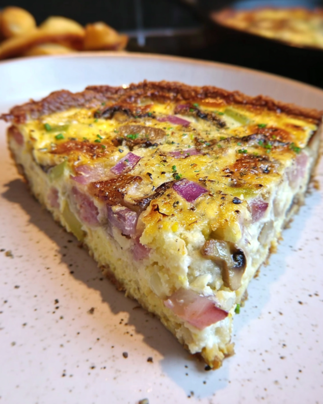 Low Carb Alsatian Quiche