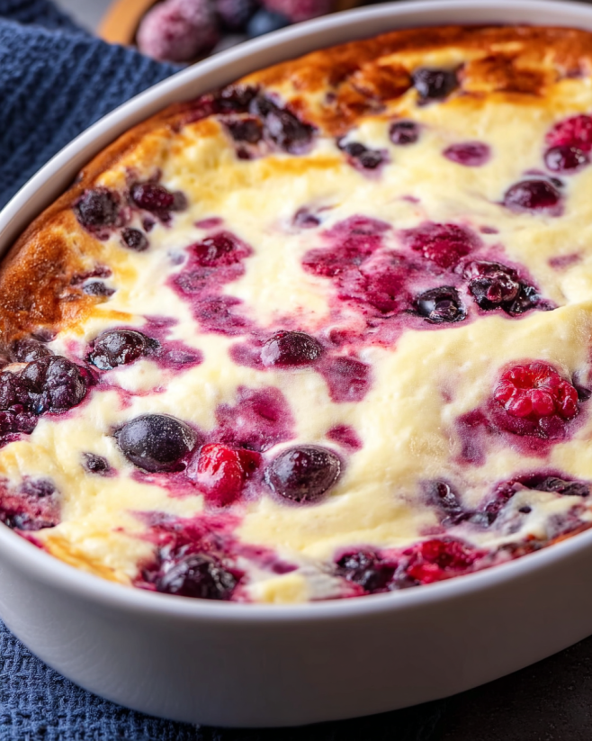 Low-Carb Quarkauflauf ohne Zucker