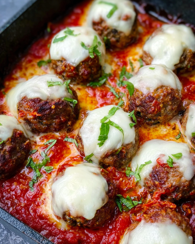 Saftige Low Carb Hackbällchen